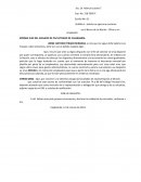 Escrito Solicitando Apertura de Cuenta