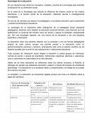 Es una disciplina que utiliza los conceptos, modelos y teorías de la sociología para entender la educación en su dimensión social.