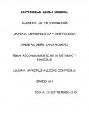 ANTROPOLOGÍA Y BIOTIPOLOGÍA: RECONOCIMIENTO DE MI ENTORNO Y SOCIEDAD