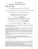 DEterminantes del crecimiento económico español