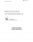 CADENAS DE MARKOV (CADENAS ABSORBENTES)