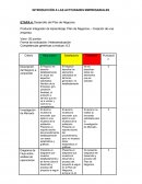 Desarrollo del Plan de Negocios.