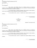 Modelo de nota de solicitud de beca