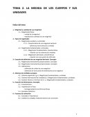 LA MEDIDA DE LOS CUERPOS Y SUS UNIDADES