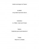 Tendencia central: se refiere al punto medio de una distribución. Las medidas centrales se conocen también como medidas de posición..