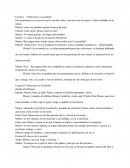 Guión teatral Escena 1 " Monserrat y sus padres"