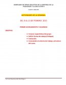 Un nuevo Seminario de temas selectos