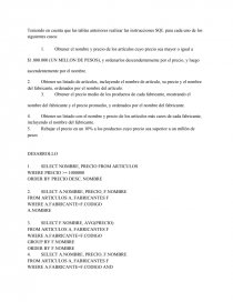 Taller bases de datos: instrucciones SQL. Página 1