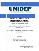 Plan Estratégico de Marketing para Exportar Tortilla de Maíz a Brasil