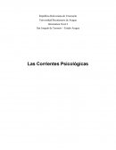 Las Corrientes Psicológicas