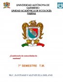 Cuestionario de vegetacion