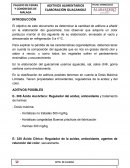 Estudio de aditivos en la Elaboración del Guacamole
