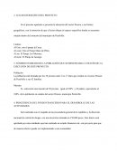 Limites territoriales del sector Penson y sus límites geográficos