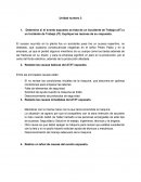 Determine si el evento expuesto se trata de un Accidente de Trabajo (AT) o un Incidente de Trabajo (IT). Explique las razones de su respuesta