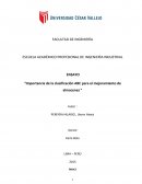 ENSAYO SOBRE LA CALSIFICACION ABC