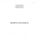 El movimiento rotacional de un cuerpo es lo que se conoce como el momento de inercia de dicho objeto