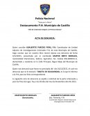 Denuncia por extravío de tarjeta de solidaridad