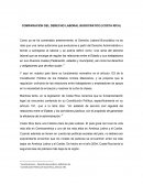 COMPARACION DEL DERECHO LABORAL BUROCRATICO (COSTA RICA)