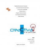 Plan de mercadeo para agencia publicitaria "CREACTIVA"