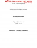 Introducción a la algoritmia y programación