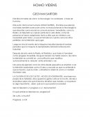 GEOVANI SARTORI - HOMO VIDENS