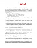 Formato de Reglamento Interno Gimnasio