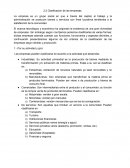 Clasificación de las empresas . Por su actividad y giro