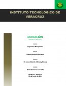 Practica de extracción: Objetivos General y Especifico