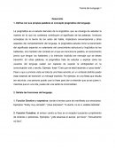 Defina con sus propias palabras el concepto pragmática del lenguaje