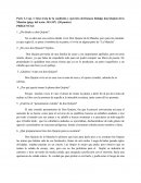 PREGUNTAS: 1. ¿De dónde es don Quijote?