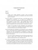 Cuestionario sobre Comportamiento Organizacional