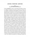 AUSENTISMO – PRESENTISMO – ABSENTISMO