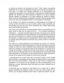 Ensayo: La lectura nos habla de los comienzos de Luke F.