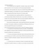 El aprendizaje significativo: Un modelo para la construcción del conocimiento