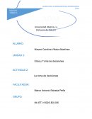 PRUEBA DE TOMA DE DECISIONES