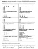 Prueba matemáticas.