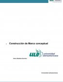 Construcción de Marco conceptual