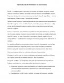 Importancia de los Pronósticos en una Empresa