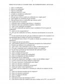 PREGUNTAS PARA EL EXAMEN ORAL DE TERMODINAMICA APLICADA