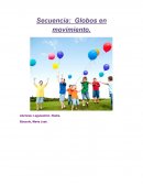 Secuencia: Globos en movimiento