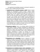 Las experiencias de aprendizaje promueven la participación sistemática de los niños y niñas en múltiples experiencias formativas