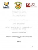 EVALUACION DEL PROGRAMA SINALOA EMPRENDE PARA EVITAR EL DESISTIMIENTO DE LOS ASPIRANTES