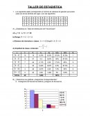Problemas de estadística para la casa