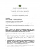 PROGRAMA CULTURA DE LA LEGALIDAD.