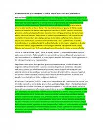 Los elementos que se presentan en el sainete, migran al grotesco pero no vicseversa. Página 1