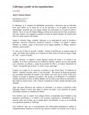 Liderazgo y poder en las organizaciones