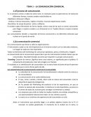 TEMA 1: Comunicacion comercial