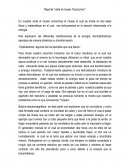 Reporte “visita al museo Tezozomoc”