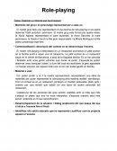 Informe de Role-playing