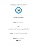 Comentario del cuento dos pesos de agua